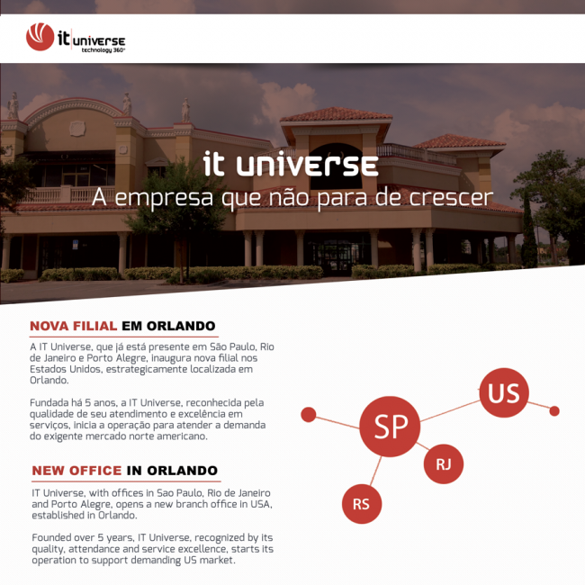 IT Universe, a empresa que não para de crescer